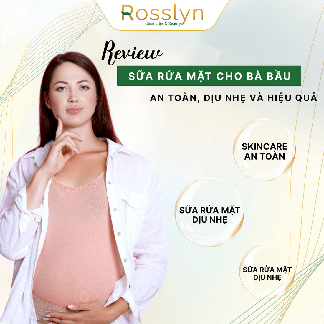 Review sữa rửa mặt cho bà bầu: An toàn, dịu nhẹ và hiệu quả