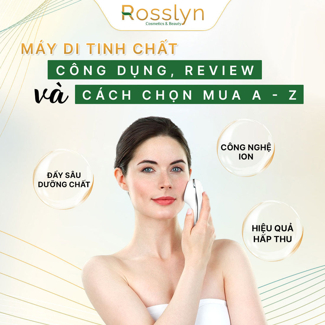 Máy di tinh chất: công dụng, review và cách chọn mua a-z