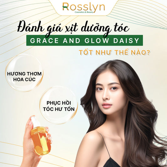 Đánh giá xịt dưỡng tóc Grace and Glow Daisy