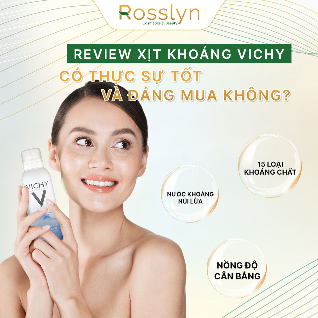 Xịt khoáng Vichy