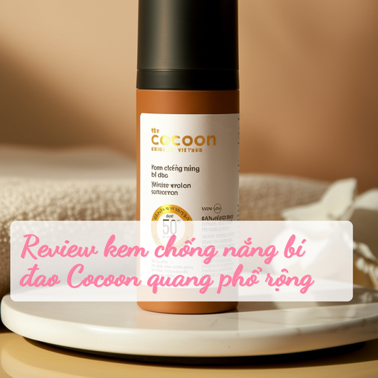 Review chi tiết Kem chống nắng bí đao Cocoon