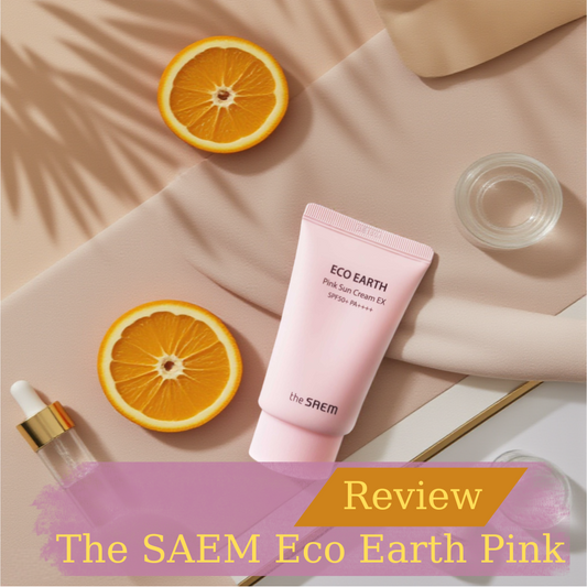 Review kem chống nắng The SAEM Eco Earth Pink chi tiết