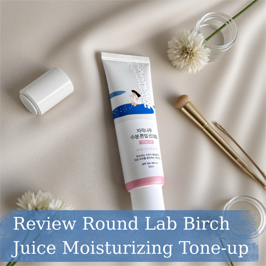 Review Kem Chống Nắng Round Lab Birch Juice Moisturizing Tone-up