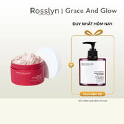 Tẩy tế bào chết toàn thân Grace and Glow Rouge 540 Brightening Clay Body Scrub 220gr với đất sét Kaolin + Niacinamide 220g - GG000016 - Rosslyn