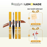 Chì Kẻ Mày 2 Đầu Lemonade Want It Got It Dual Eyebrow 2g+2ml - Rosslyn