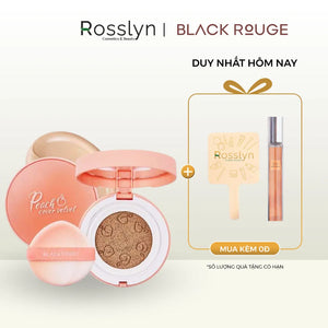Phấn Nước Dưỡng Ẩm Black Rouge Peach Cover Velvet Cushion 14g