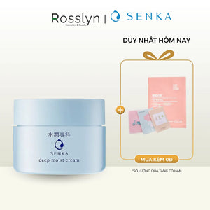 Kem Dưỡng Cấp Ẩm Chuyên Sâu SENKA DEEP MOIST CREAM 50G - SE000001 - Rosslyn