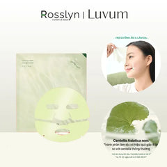 Mặt nạ hỗ trợ phục hồi da LUVUM calming repair cica gel mask 33g - LV000000 - ROSSLYN