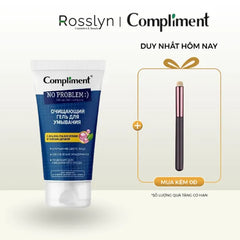 Gel rửa mặt Compliment No Problem AHA - BHA - PHA & Tea Tree hỗ trợ giảm mụn, mờ thâm 200ml - CP000002 - Rosslyn