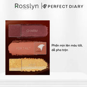 Bảng Phấn Mắt 12 Màu Perfect Diary Explorer Twelve Eyeshadow Palette 14g - #13 Red Fox - PD000009 - Rosslyn - Rosslyn-vn