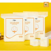 Hình Ảnh Bông Tẩy Trang Cao Cấp 3 Lớp 100% Cotton Túi 220 Miếng Mềm Mịn