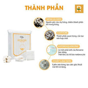 Thành Phần Bông Tẩy Trang Cao Cấp 3 Lớp 100% Cotton Túi 220 Miếng Mềm Mịn