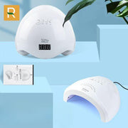 Hình Máy Hơ Gel Mini SUN 5 UV/LED 48W Giúp Làm Khô Sơn Nhanh Chóng Và An Toàn Cho Sức Khỏe