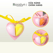 Set 2 mút hình trái tim màu hồng cam - DC59 - Rosslyn