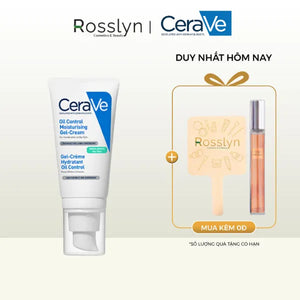 Kem dưỡng ẩm và kiềm dầu dành cho da dầu và da hỗn hợp Cerave Oil Control Moisturizing Cream 52ml - CR000006 - Rosslyn