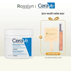 Kem dưỡng ẩm phục hồi chuyên sâu và giữ da ẩm mịn suốt 48H CERAVE MOISTURISING CREAM 340G - CR000007 - Rosslyn