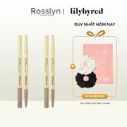 Chì Kẻ Bọng Mắt 2 Đầu Dạng Sáp Lilybyred Smiley Aegyosal Eyeliner - Rosslyn