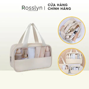 Túi đựng mỹ phẩm du lịch size vừa màu kem - DC83 - Rosslyn