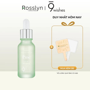 Tinh Chất Thanh Lọc, Cấp Ẩm Và Phục Hồi Da 9 Wishes Amazing Pine Ampule Serum 25ml - WI000007 - Rosslyn