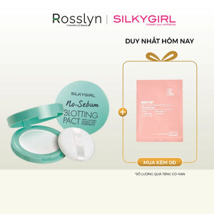 Phấn Phủ Kiềm Dầu Vượt Trội SilkyGirl No-Sebum Blotting Pact 7g - SG000004