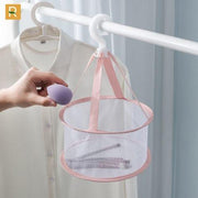 Mẫu Túi Lưới Phơi Khô Cọ Trang Điểm Chống Gió Có Thể Gấp Gọn Tiện Dụng