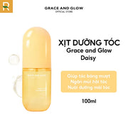 Xịt dưỡng tóc Grace & Glow Daisy Hair Vitamin Mist hương nước hoa với Keratin chống xơ rối 100ml - GG000011 - Rosslyn