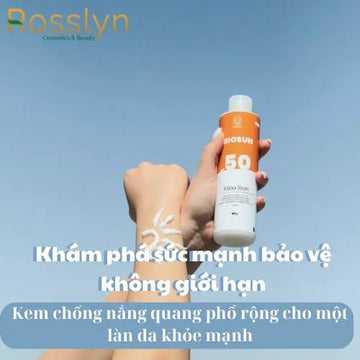 Kem chống nắng quang phổ rộng cho một làn da khỏe mạnh