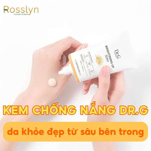 Dr.G kem chống nắng cho da khỏe đẹp từ sâu bên trong