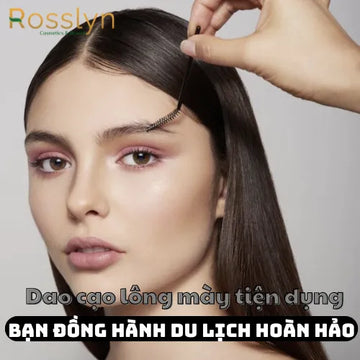 Dao cạo lông mày tiện dụng - Bạn đồng hành du lịch hoàn hảo