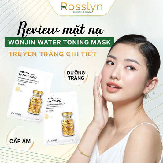 Mặt nạ truyền trắng WONJIN WATER TONING MASK 30g