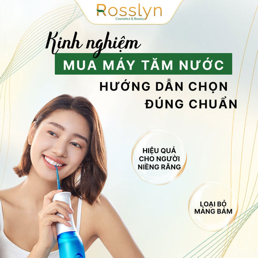 Kinh nghiệm mua máy tăm nước