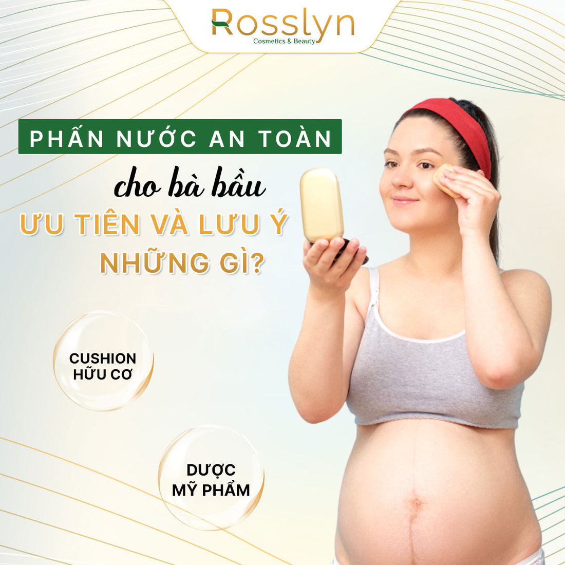 Phấn nước an toàn cho bà bầu