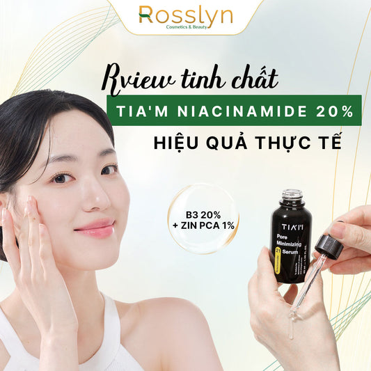Review tinh chất Tia'm Niacinamide 20%