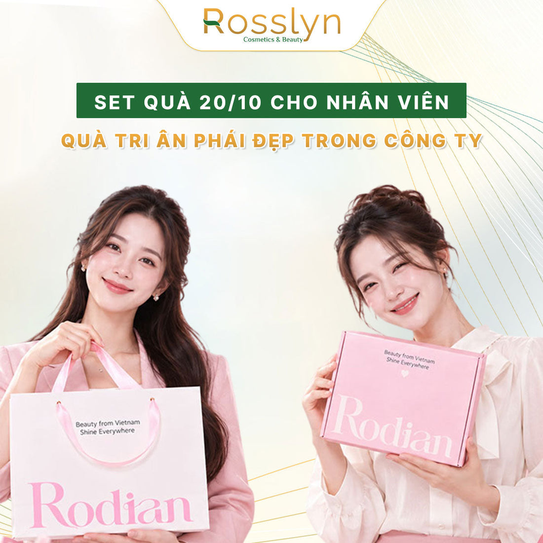 Set Quà 20/10 Cho Nhân Viên – Quà Tri Ân Phái Đẹp Trong Công Ty