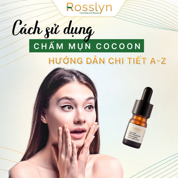 Cách sử dụng chấm mụn Cocoon
