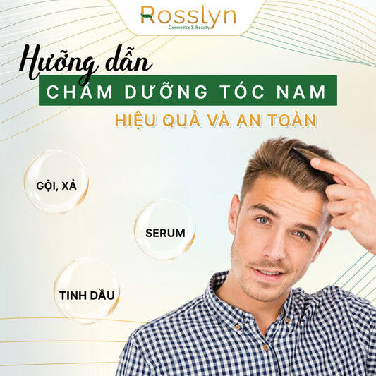 Hướng dẫn chăm dưỡng tóc nam hiệu quả và an toàn