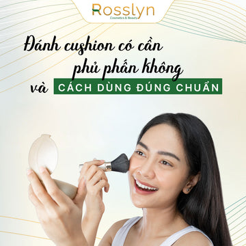 Đánh cushion có cần phấn phủ không