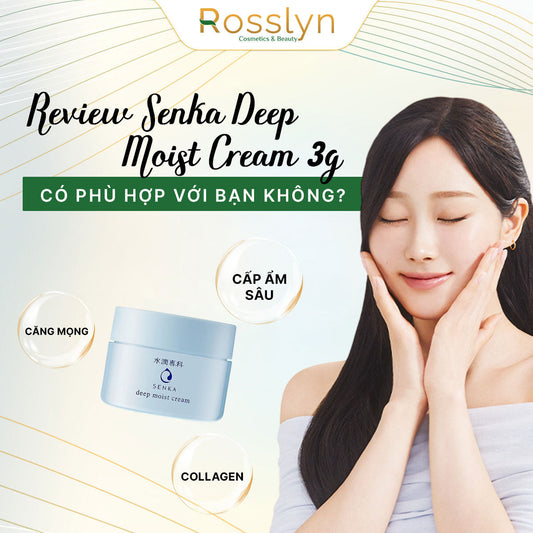 Kem Dưỡng Cấp Ẩm Chuyên Sâu SENKA DEEP MOIST CREAM 50G
