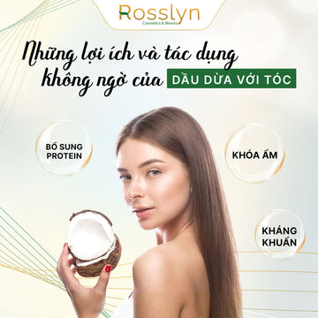 Những lợi ích và tác dụng không ngờ của dầu dừa với tóc