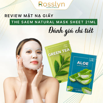 Review Mặt Nạ Giấy The Saem Natural Mask Sheet