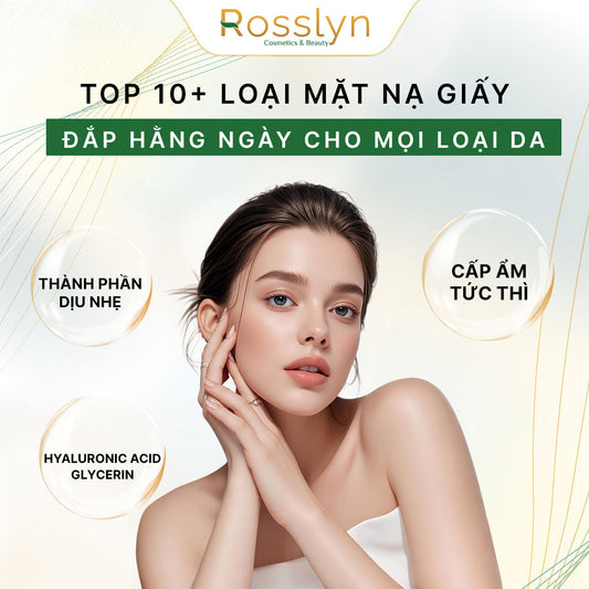 mặt nạ giấy đắp hàng ngày