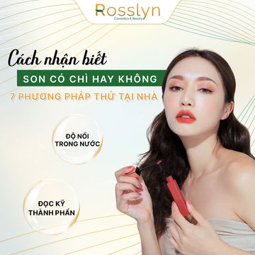 Cách nhận biết son có chì hay không