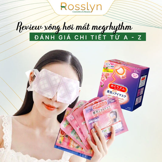 Review mặt nạ xông hơi mắt MegRhythm