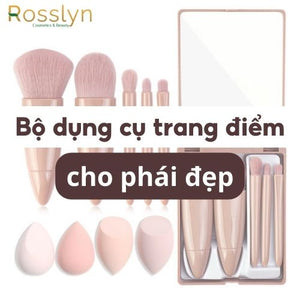 Bộ dụng cụ trang điểm đa năng, trợ thủ đắc lực cho phái đẹp