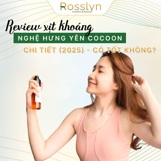 Review xịt khoáng nghệ Hưng Yên Cocoon