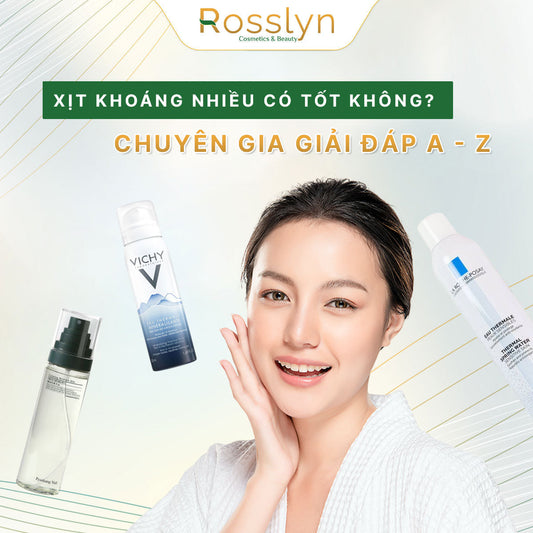 xịt khoáng nhiều có tốt