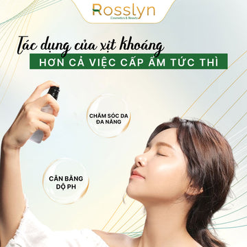 Tác dụng của xịt khoáng
