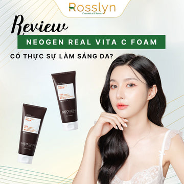 Review Neogen Real Vita C Foam: Có Thực Sự Làm Sáng Da?