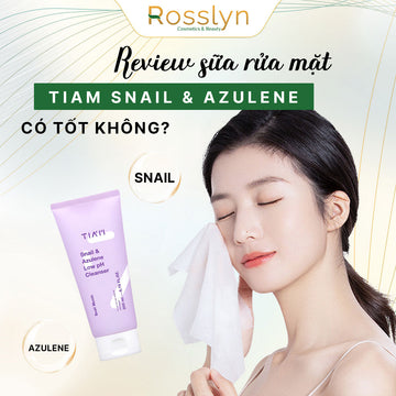 Review sữa rửa mặt TIA'M Snail & Azulene: có tốt không?