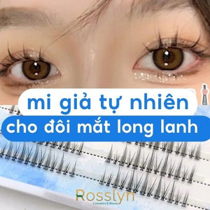 Mi giả tự nhiên - Bí quyết cho đôi mắt to tròn, long lanh